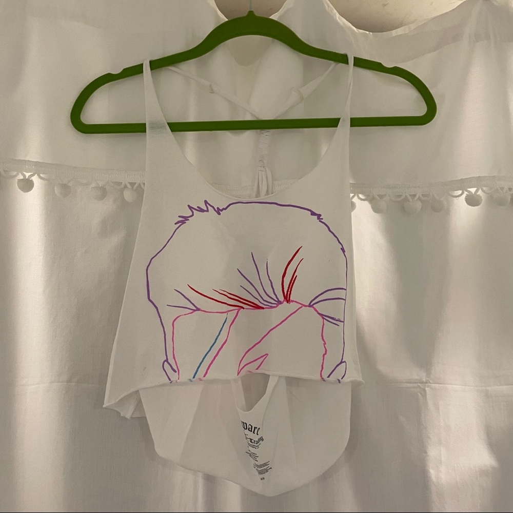 Razor Back Crop Top